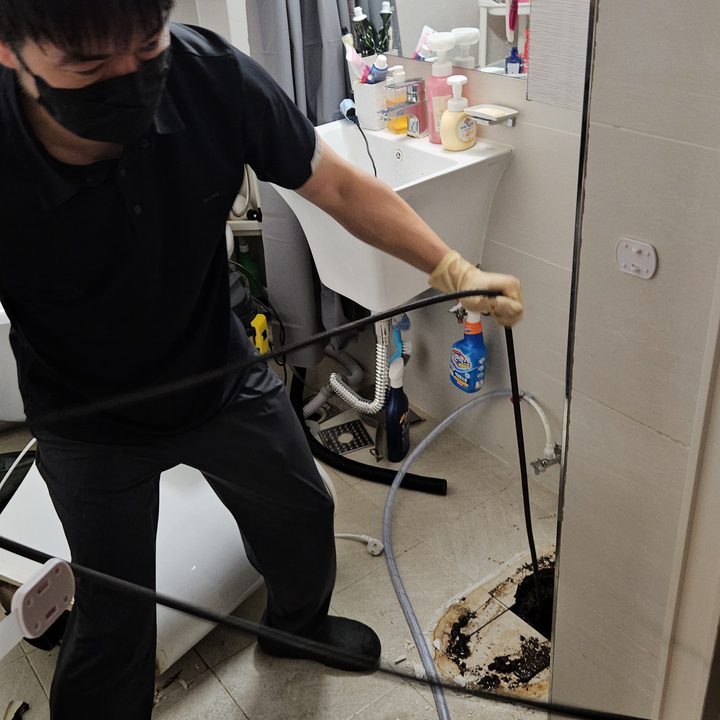 경산 하수구 막힘 관련 작업 현장 참고 사진 4