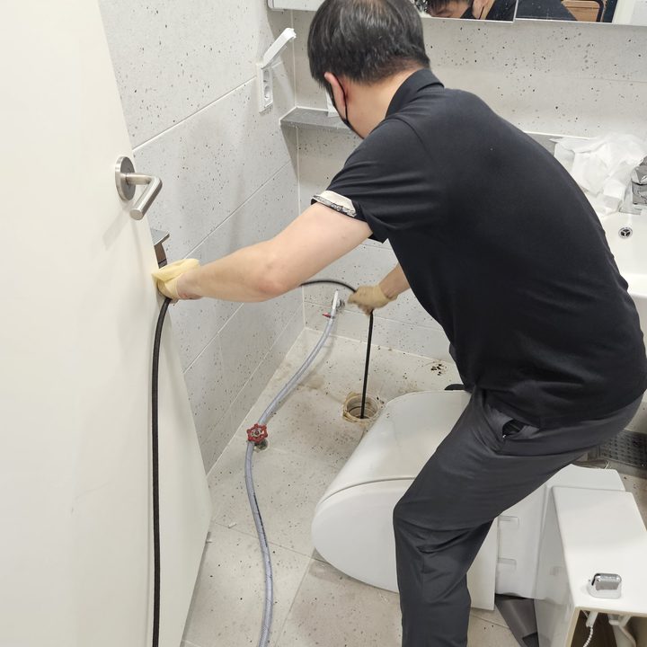 정읍 하수구 막힘 관련 작업 현장 참고 사진 1