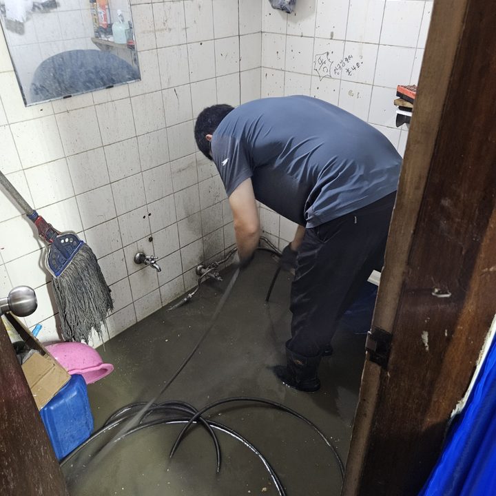 서귀포 하수구 막힘 관련 작업 현장 참고 사진 4